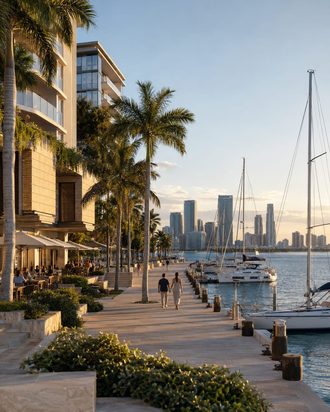 Estilo de vida urbano y costero en Miami